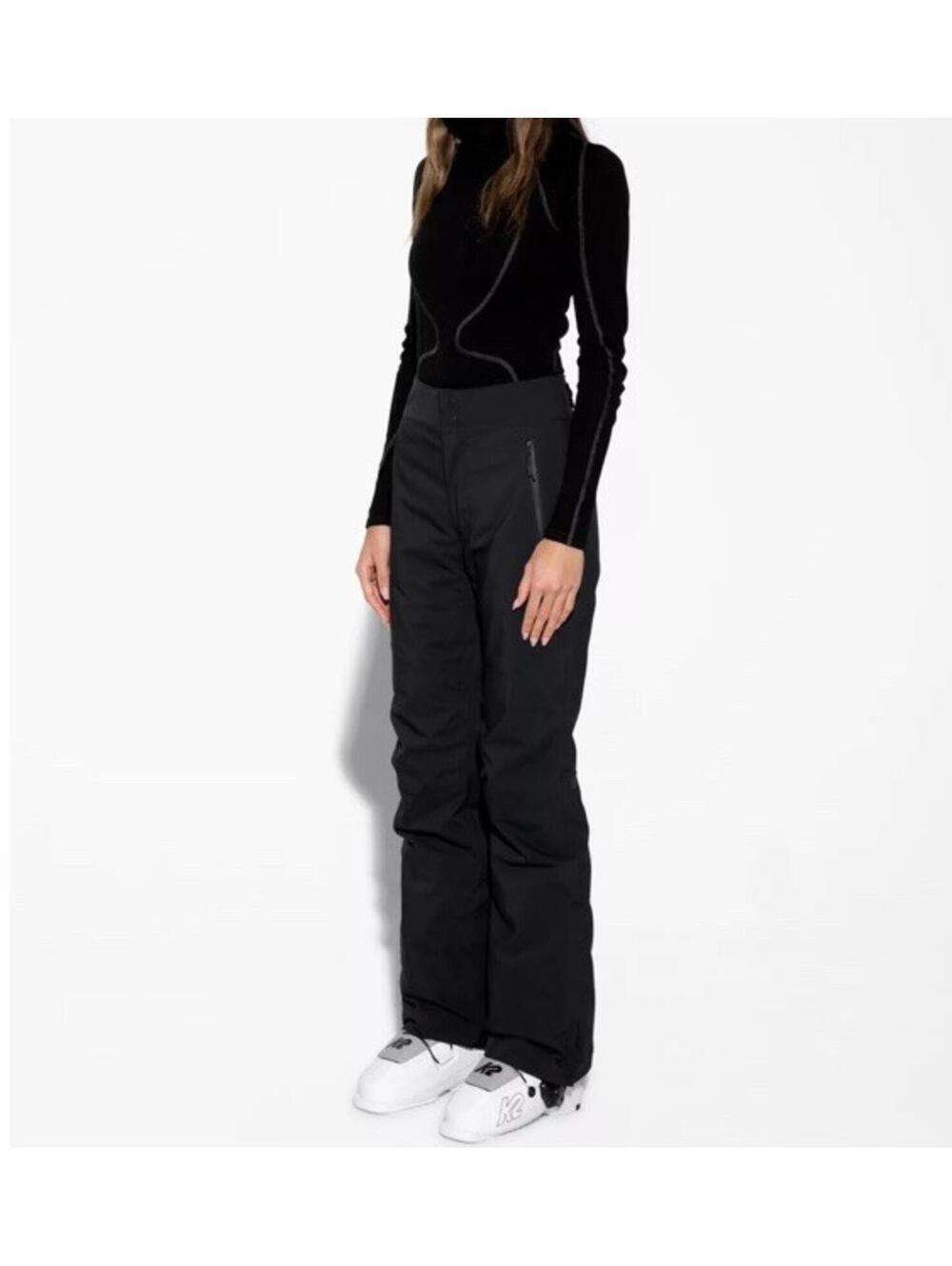 $295 Halfdays Alessandra Insulated High-Waisted Ski Pants Black Women's Size L - Picture 5 of 11